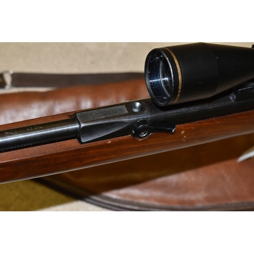 164 - A BSA UNDERLEVER .22 CALIBRE AIR RIFLE, serial no.GR03289, complete with Shrike Optical 3-9x40 teles... 