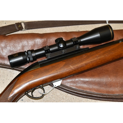 164 - A BSA UNDERLEVER .22 CALIBRE AIR RIFLE, serial no.GR03289, complete with Shrike Optical 3-9x40 teles... 