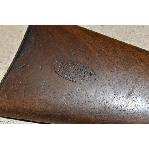 168 - A .177'' B.S.A. AIR RIFLE, serial number 15173, fitted with a pistol grip stock and spade handle co... 