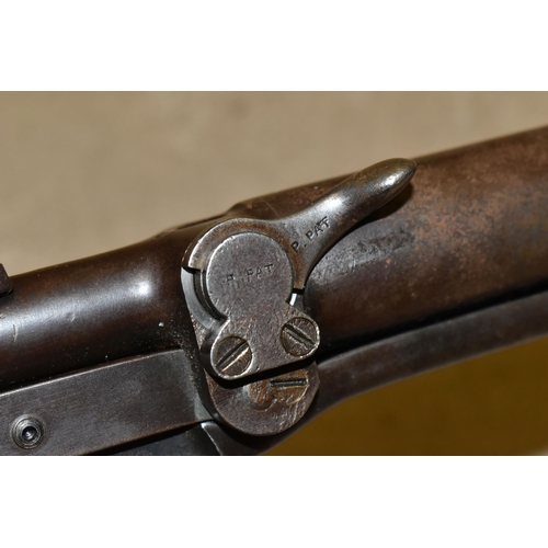 168 - A .177'' B.S.A. AIR RIFLE, serial number 15173, fitted with a pistol grip stock and spade handle co... 