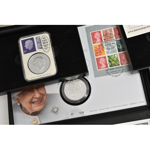 143 - A QUANTITY OF ROYAL MAIL AND ROYAL MINT BOXED COIN/STAMP COVERS, to include boxed items Tower Hill 1... 