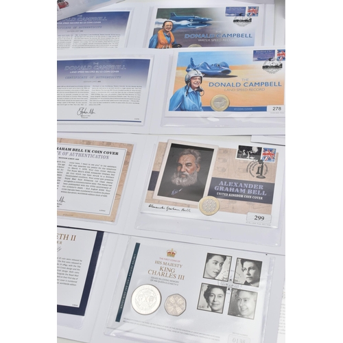 144 - A QUANTITY OF COINS BY ROYAL MINT ETC, to include a Silver Proof £5 Diana 1999 in box coa, History o... 