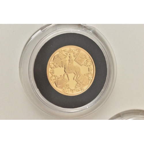 149 - THE LONDON MINT OFFICE 12X ELIZABETH II ALBUM, to include 10X gold layered coins of Elizabeths life,... 