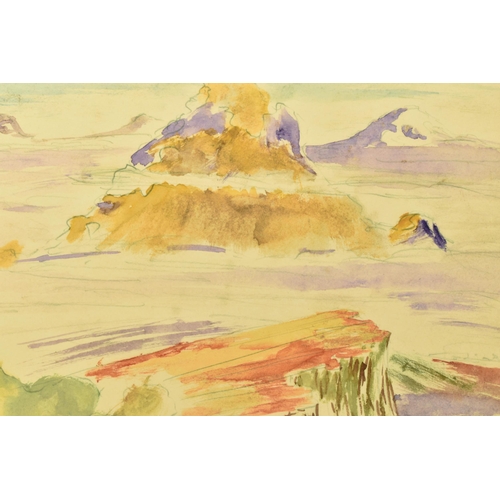 301 - JIMI HENDRIX (AMERICA 1942-1970) 'MOUNTAIN IN THE CLOUDS', a modern A/P edition print of a landscape... 