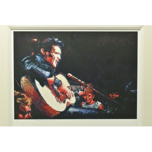 309 - ROLF HARRIS (AUSTRALIA 1930-2023) 'ELVIS SINGS', a signed limited edition print on paper, 106/195 wi... 