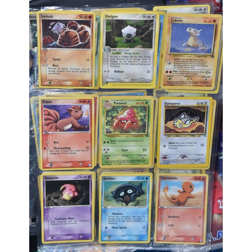 428 - OVER 160 POKEMON CARDS, mainly from the Wizards Of The Coast era to the EX era, includes Rayquaza ex... 