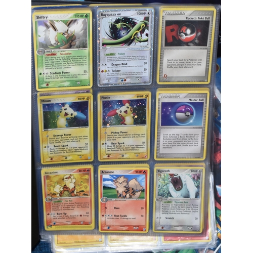 428 - OVER 160 POKEMON CARDS, mainly from the Wizards Of The Coast era to the EX era, includes Rayquaza ex... 