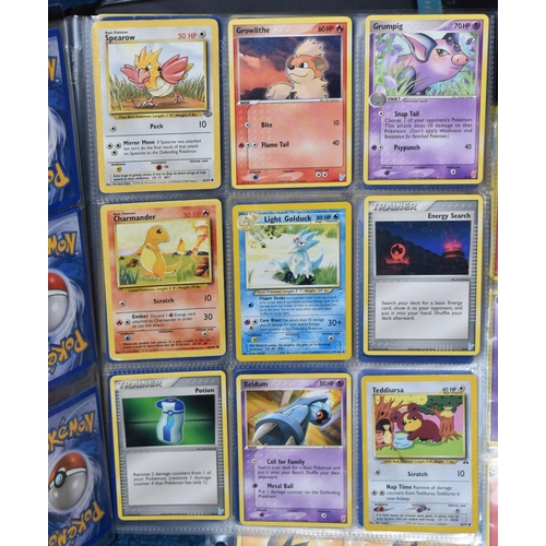 428 - OVER 160 POKEMON CARDS, mainly from the Wizards Of The Coast era to the EX era, includes Rayquaza ex... 