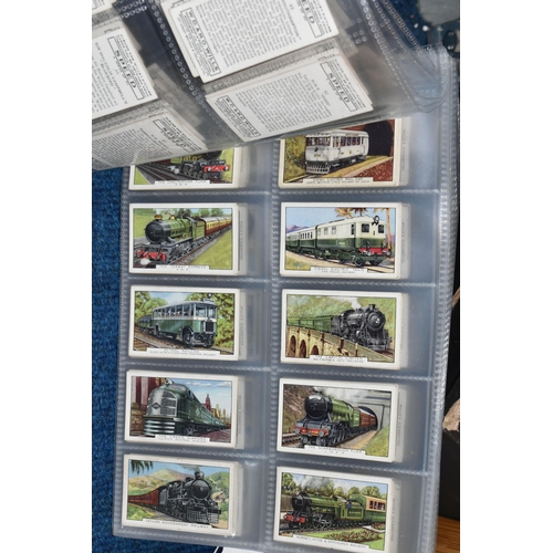 437 - ONE BOX & THREE FRAMED collections of Cigarette Cards in complete, part sets and odds together with ... 