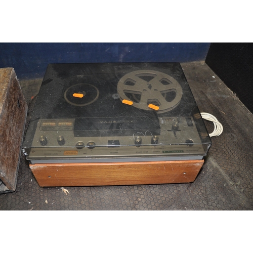 1066 - A TANDBERG SERIES 3000X REEL TO REEL PLAYER, a Megger Line Earth Loop Tester and a 'The Barker' 534 ... 