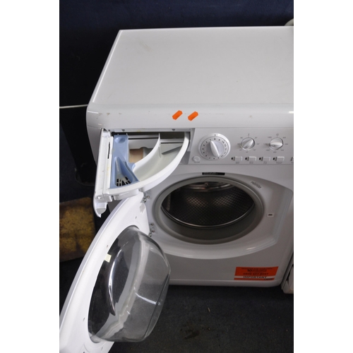 1092 - A HOTPOINT HV7L1451 WASHING MACHINE width 60cm depth 53cm height 85cm (PAT pass, spin cycle run but ... 