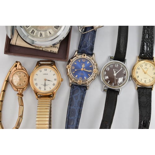 68 - A SELECTION OF WATCHES, to include a SMITHS 'Astral' watch with Smiths box, case diameter approx. 17... 