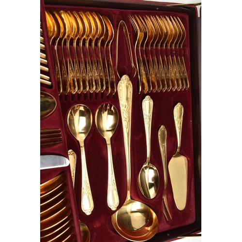 104 - TWO CANTEENS OF CUTLERY, the first an 'Arthur Price' incomplete canteen of cutlery set in a wooden c... 