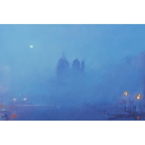 315 - PETER WILEMAN (BRITISH 1946) 'VENETIAN NIGHTS III', a signed artist proof edition print on paper, de... 