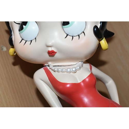 429 - FOUR RESIN BETTY BOOP FIGURES, 'Westerland' comprising 'Betty in the Bubble Bath', 'Betty on Chaise ... 