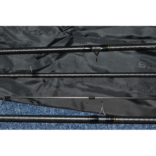 445 - A DRENNAN ACOLYTE  ULTRA 15FT FLOAT ROD, together with the bottom two sections of a 14ft Drennan Aco... 