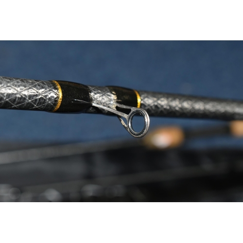 445 - A DRENNAN ACOLYTE  ULTRA 15FT FLOAT ROD, together with the bottom two sections of a 14ft Drennan Aco... 