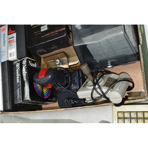 460 - AMSTRAD PC1640 COMPUTER, MONITOR AND SOFTWARE, computer is untested as the computer lacks a power ca... 