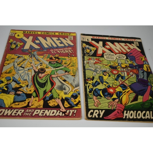 474 - A COLLECTION OF COMICS AND GRAPHIC NOVELS, includes X-Men nos. 73 & 74, DC Showcase nos. 82, 83 & 84... 