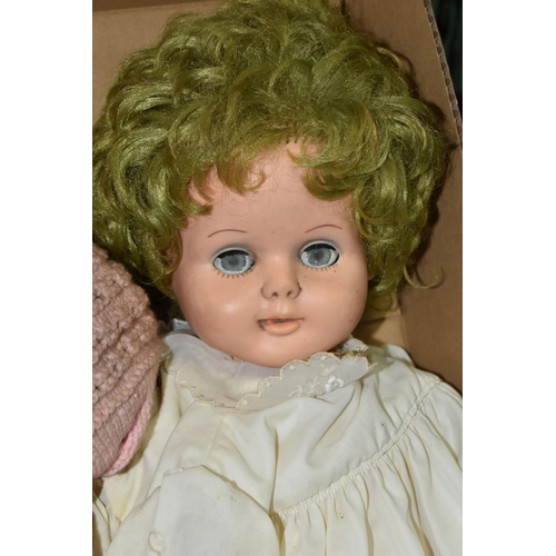 497 - AN ARMAND MARSEILLE BISQUE HEAD DOLL, nape of neck marked 'A.M. Germany 351.5.K, sleeping eyes with ... 