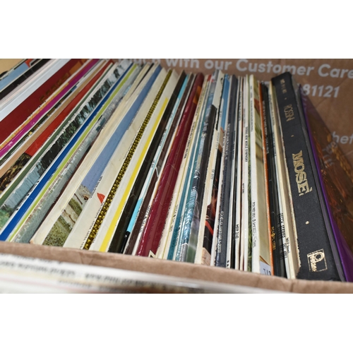 FOUR BOXES AND LOOSE LPS AND PICTURES, the LPs to include classical ...