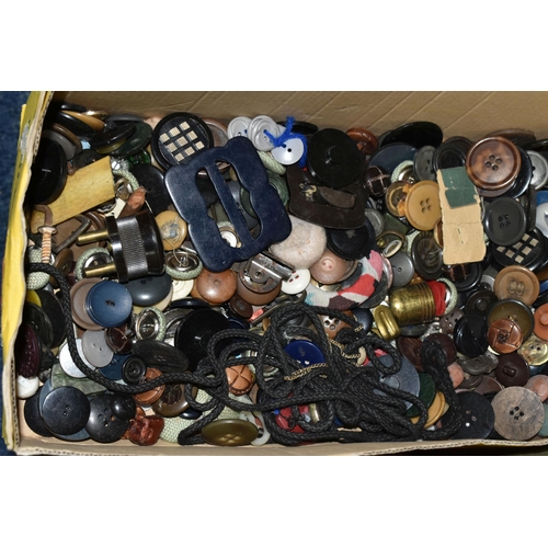 559 - FOUR BOXES AND LOOSE, METALWARES, TYPEWRITERS, MANTEL CLOCKS, PRINTS AND SUNDRIES, ETC, to include a... 