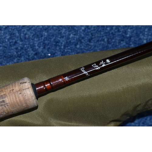 576 - THREE TWO PIECE FLY RODS, comprising a Normark 11ft model GMF1322 7/8 weight rod, two unbranded 7/8 ... 