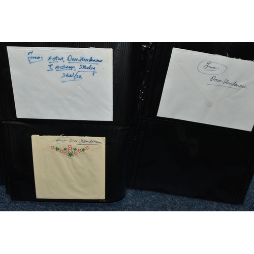 602 - AUTOGRAPHS, One Ring-Bound Album containing the signatures of 170 Film, TV and Media Personalities, ... 