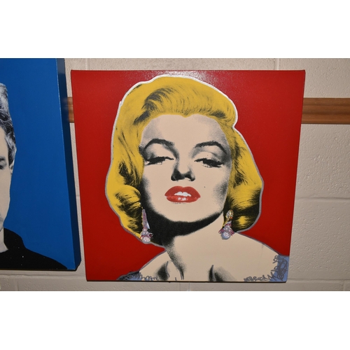 625 - STEVE KAUFMAN (AMERICA 1960-2010) 'ICONS - MARILYN', an artist proof edition silkscreen print depict... 