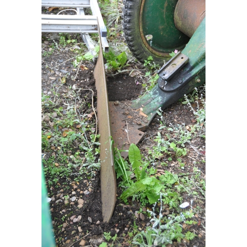 1011 - JOHN ALLEN AND SONS LTD, OXFORD, A CAST IRON PETROL POWERED PLOUGH, machine number 110263 (condition... 