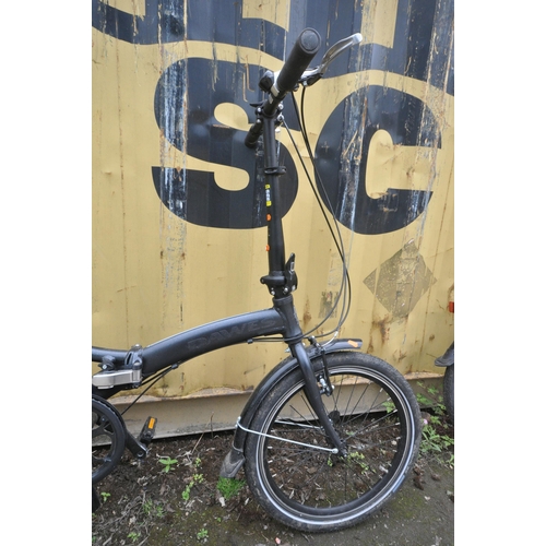 1030 - A DAWES KINGPIN ALUMINIUM FOLDING BIKE (condition report: handle bar not locking In place due to fau... 