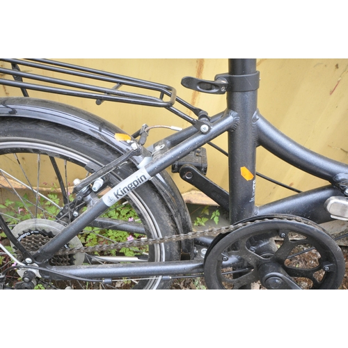 1031 - A DAWES KINGPIN ALUMINIUM FOLDING BIKE (condition report: good condition)