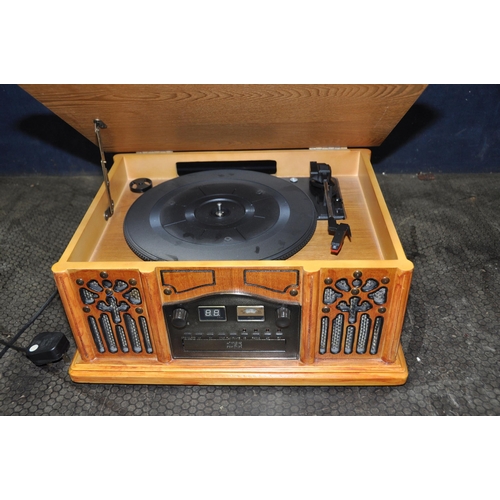 1071 - A PROLECTRIX RB/SB71964D RETRO HI- FI in oak effect case (PAT pass and working but CD doesn't read d... 