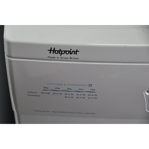 1087 - A HOTPOINT AQUARIUS DYRER, model TL61, (condition report: PAT pass and working, signs of usage, coul... 