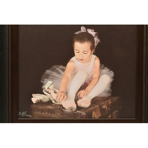 301 - DARREN BAKER (BRITISH 1976) 'BALLET SHOES II', a signed limited edition print on board, depicting a ... 