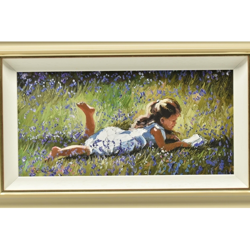 303 - SHERREE VALENTINE DAINES (BRITISH 1959) 'POETRY IN THE MEADOW', a signed limited edition print on bo... 