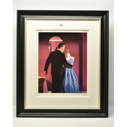 315 - JACK VETTRIANO (SCOTTISH 1951) 'ALTAR OF MEMORY', a signed limited edition silkscreen print on paper... 