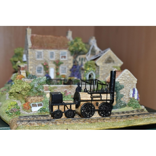 350 - A BOXED LIMITED EDITION LILLIPUT LANE SCULPTURE, Pockerley Manor - Beamish L2432 no 461/500 (no cert... 