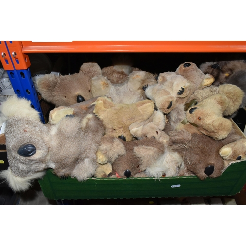 393 - A LARGE QUANTITY OF ASSORTED KOALA BEAR TOYS, assorted sizes and types and eras, also includes a sma... 