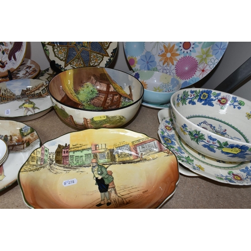 430 - A LARGE QUANTITY OF NAMED CERAMICS to include a Mason's 'Strathmore' bowl, plate, and double handled... 