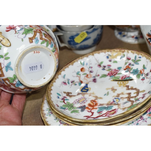 431 - A LARGE QUANTITY OF NAMED CERAMICS to include Minton 'Chinese Tree' patterned tableware comprising a... 