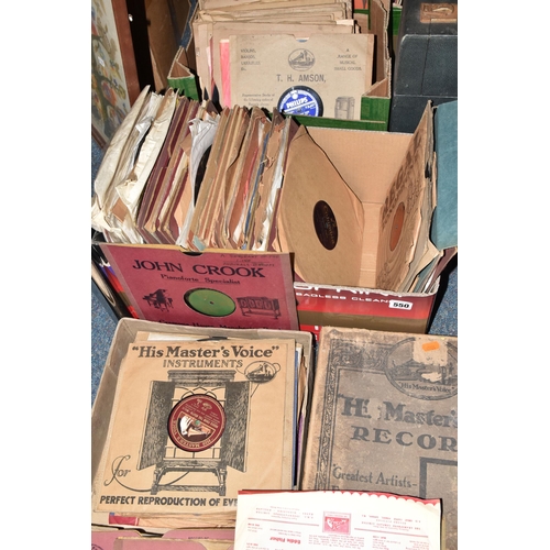 550 - TWO BOXES AND LOOSE 78 RPM RECORDS, artists include Reginald Dixon, Charlie Kunz, Lonnie Donnegan, D... 