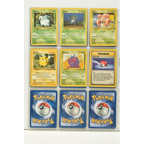 538 - COLLECTION OF POKEMON JUNGLE CARDS, condition varies considerably