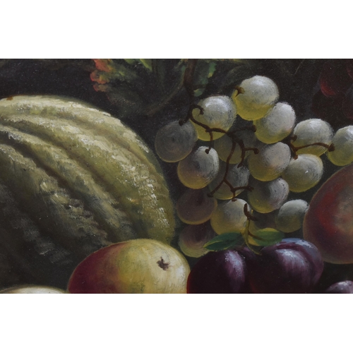 593 - A. J. THORNTON (19TH / 20TH CENTURY) THREE STILL LIFE STUDIES OF FRUIT, two are in portrait format a... 