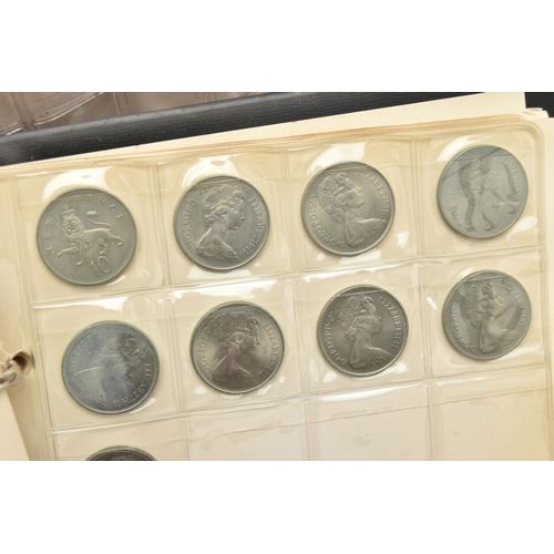 198 - A CARDBOARD BOX CONTAINING MAINLY UK COINAGE, to include 2006 Elizabeth 80th Birthday Crown Silver P... 