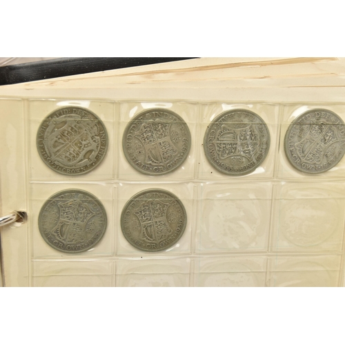 198 - A CARDBOARD BOX CONTAINING MAINLY UK COINAGE, to include 2006 Elizabeth 80th Birthday Crown Silver P... 