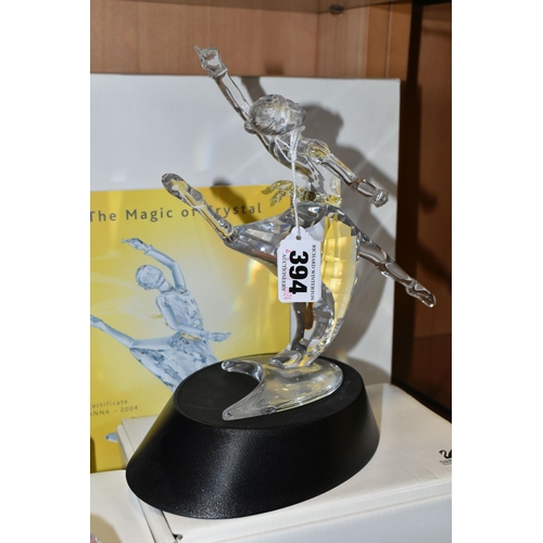 394 - TWO SWAROVSKI CRYSTAL MAGIC OF DANCE FIGURES, boxed and with certificates, comprising 'Antonio' no 6... 