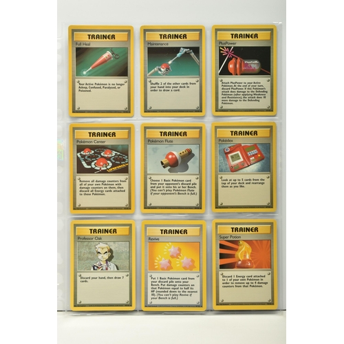 413 - A COMPLETE POKEMON BASE SET, condition ranges from lightly played to excellent