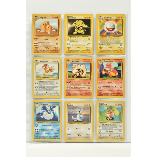 413 - A COMPLETE POKEMON BASE SET, condition ranges from lightly played to excellent