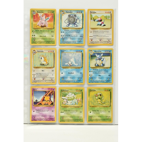 413 - A COMPLETE POKEMON BASE SET, condition ranges from lightly played to excellent